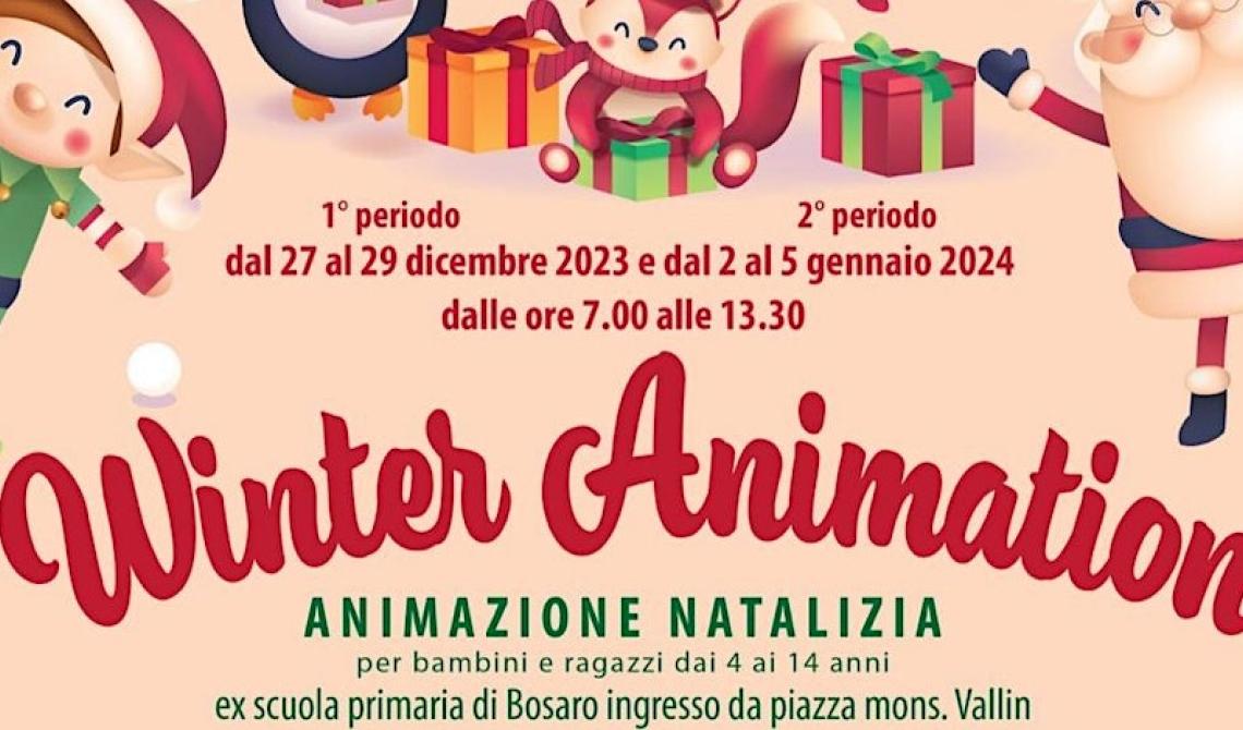 A Bosaro arriva la Winter Animation