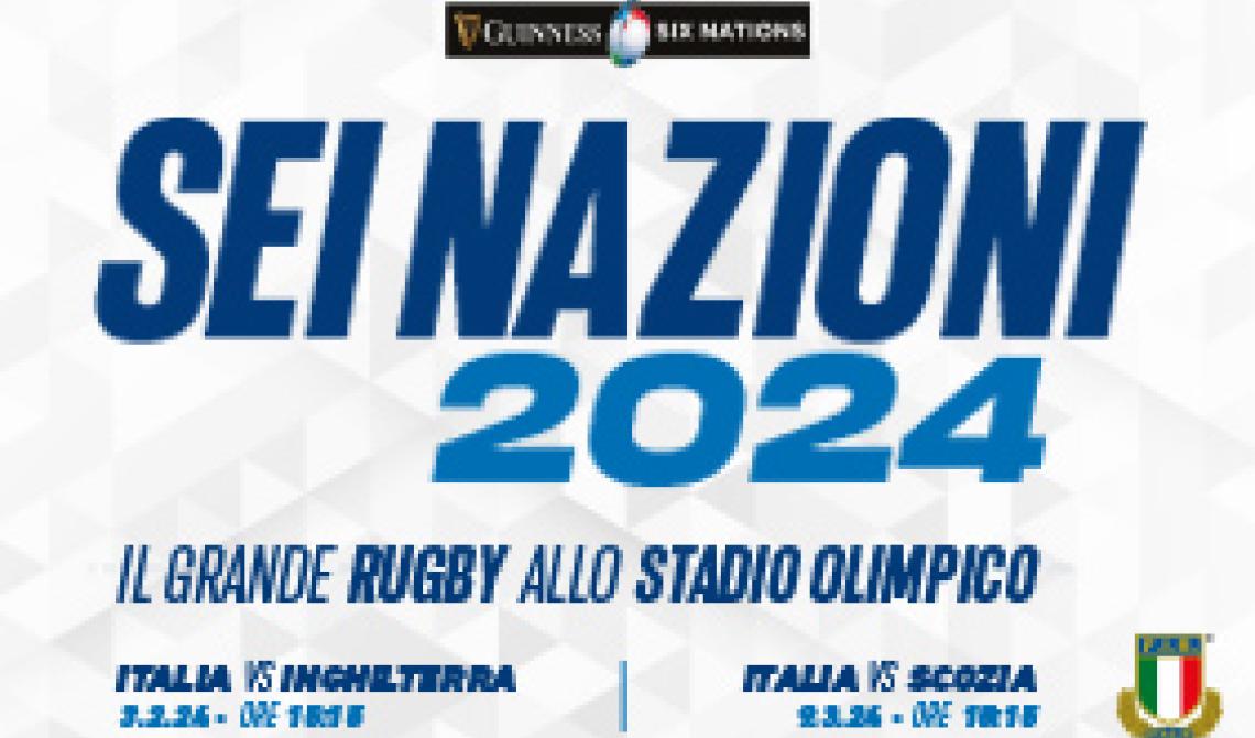 Sei Nazioni 2024 - Italia vs Inghilterra