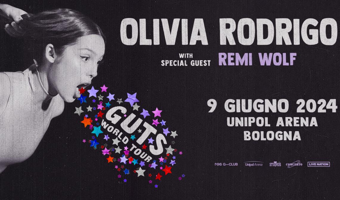Olivia Rodrigo a Bologna
