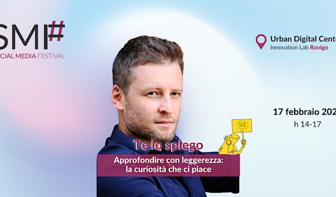 Social media festival - Laboratorio con Sacha Dominis