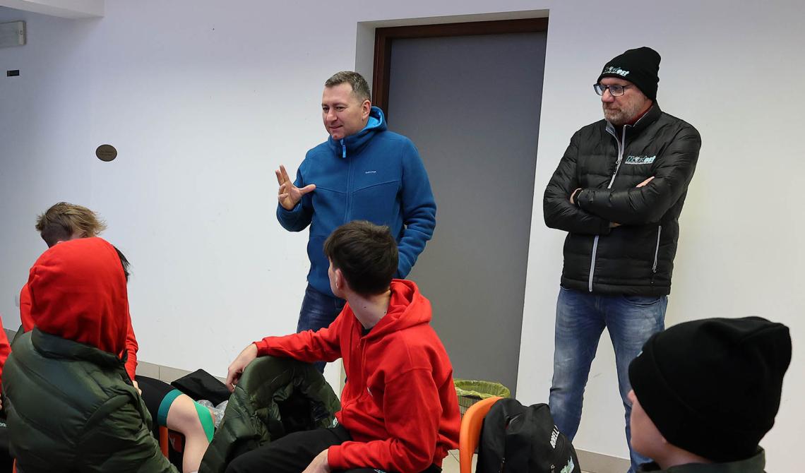 Team Nordest Villadose Angelo Gomme a Cesenatico per la preparazione invernale