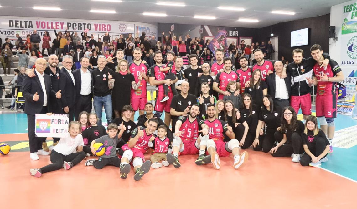 Il Delta Group Porto Viro vince 3-0 contro l'Abba Pineto in un match incandescente