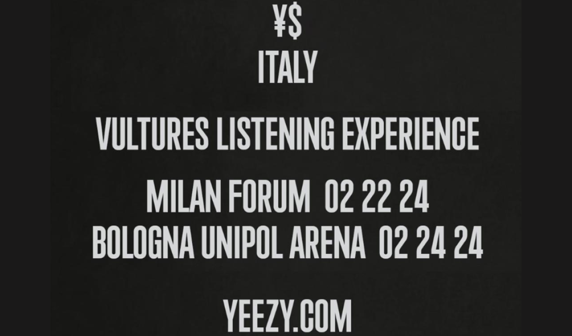 Ye x T$ - Vultures Listening Experience