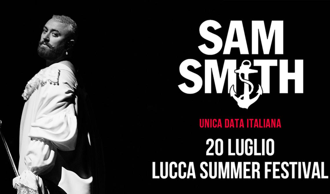 Sam Smith a Lucca
