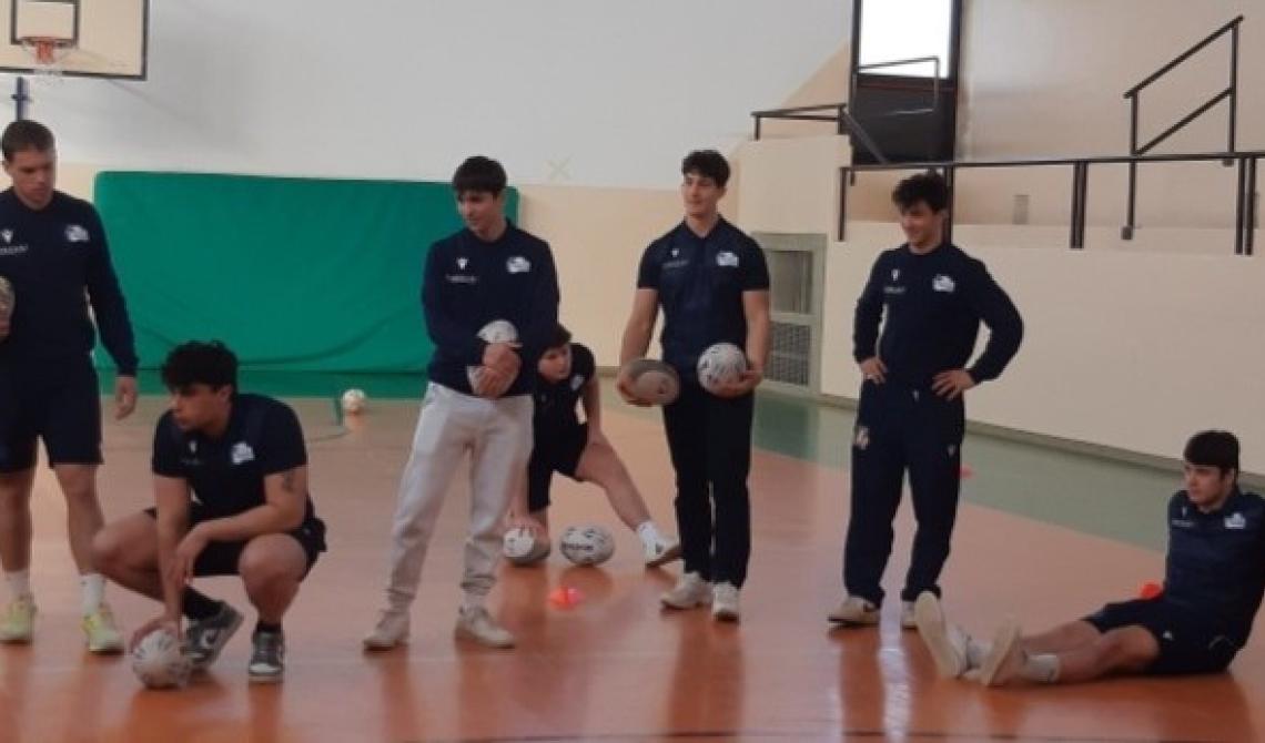 Il Borsari Badia porta il rugby nelle scuole polesane