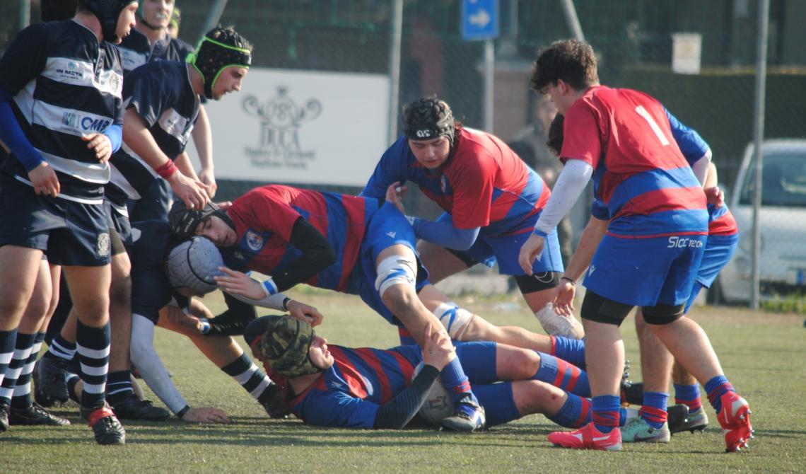 Vittoria di carattere per la Monti Rugby U16 contro il Mogliano Veneto