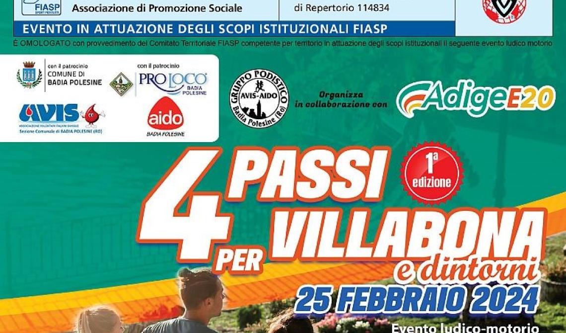 4 passi per Villabona e dintorni