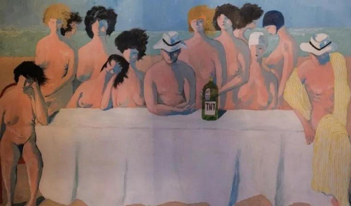 Gian Pietro Testa, Il giornalista che amava dipingere