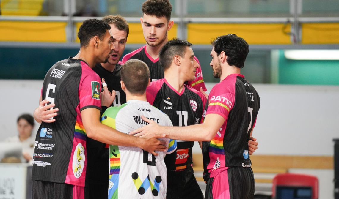 La Delta Group Porto Viro Cede 3-1 contro la Kemas Lamipel Santa Croce