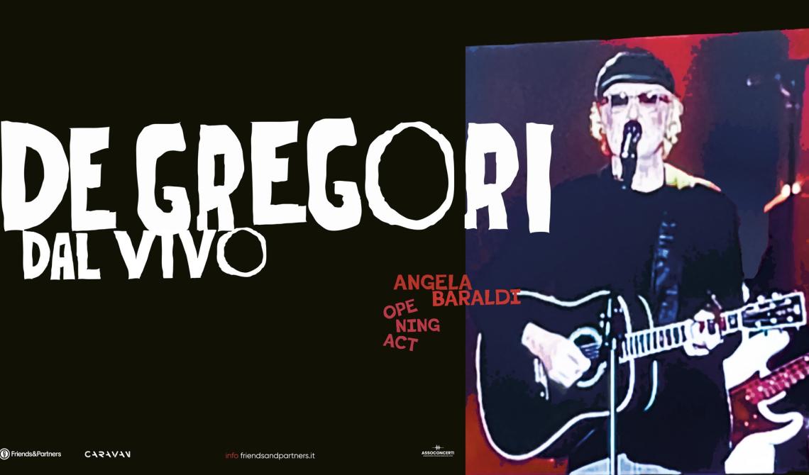 Francesco De Gregori dal vivo