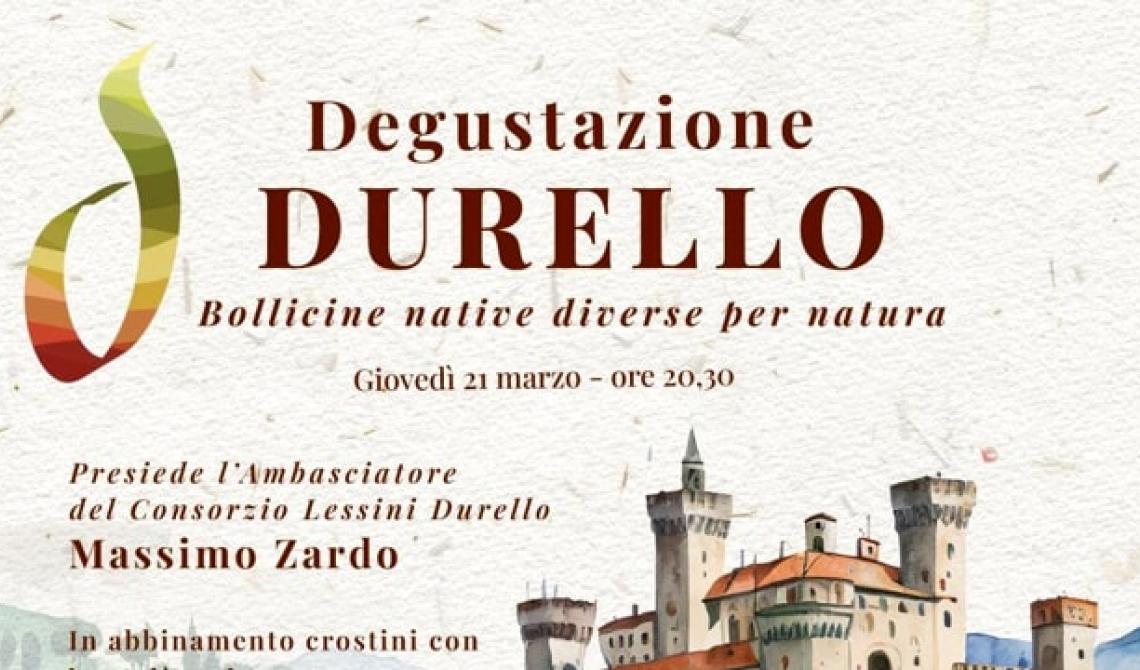 DEGUSTAZIONE DURELLO - BOLLICINE NATIVE DIVERSE PER NATURA