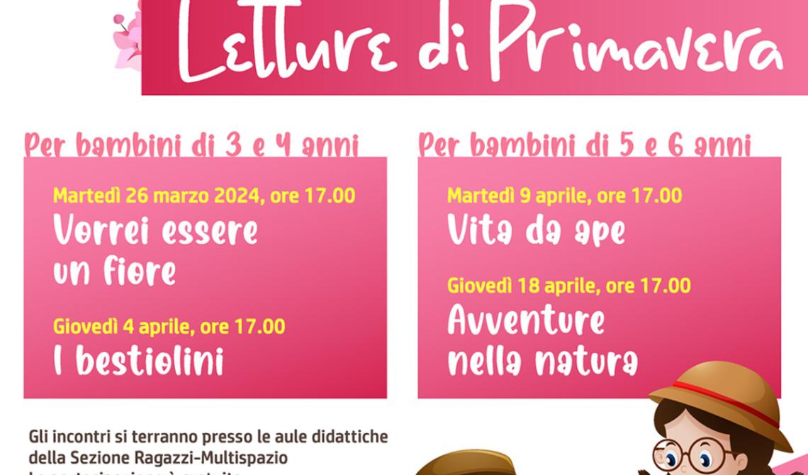 Letture di primavera - Vorrei essere un fiore