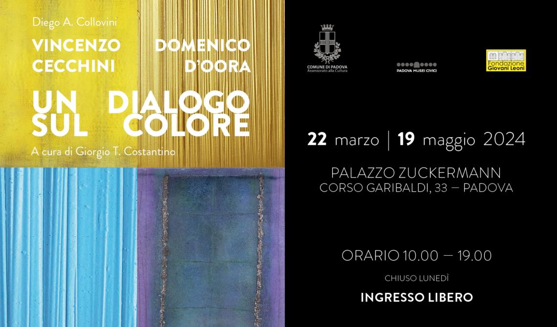 Un dialogo sul colore - Mostra di Vincenzo Cecchini e Domenico D'Oora