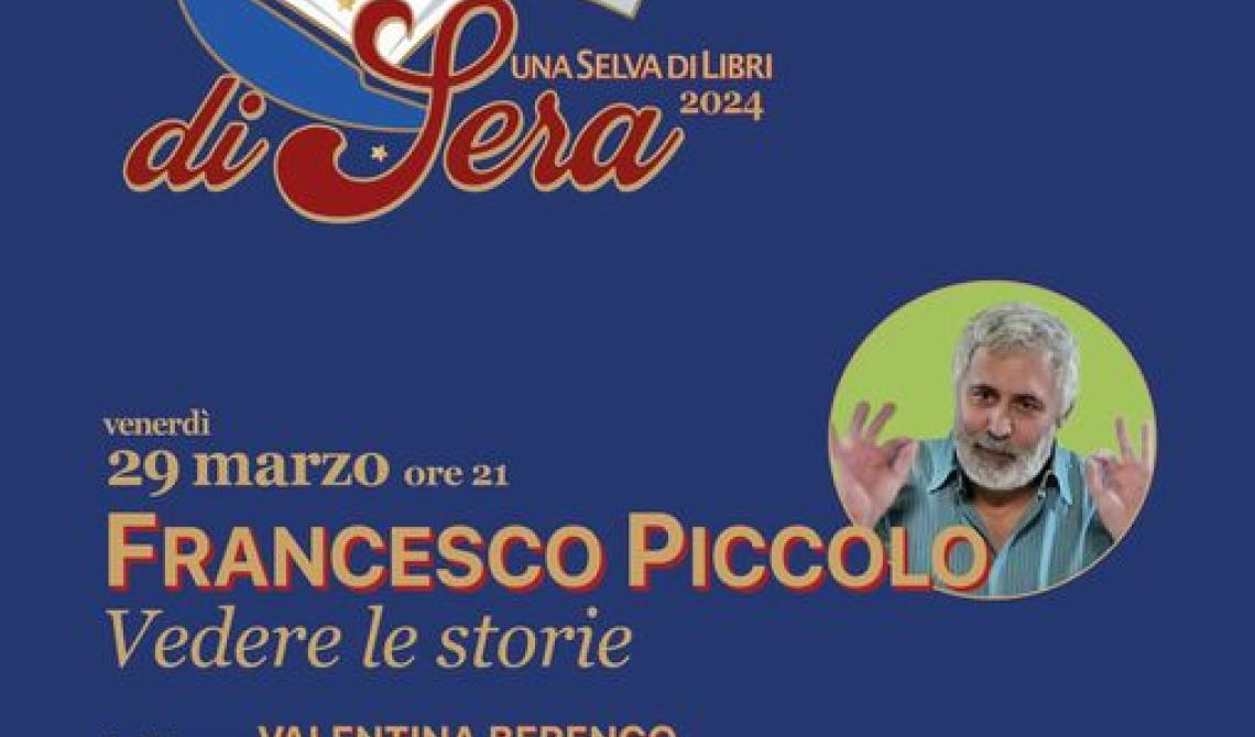 Alessandro piccolo - "Una selva di libri. Di sera"