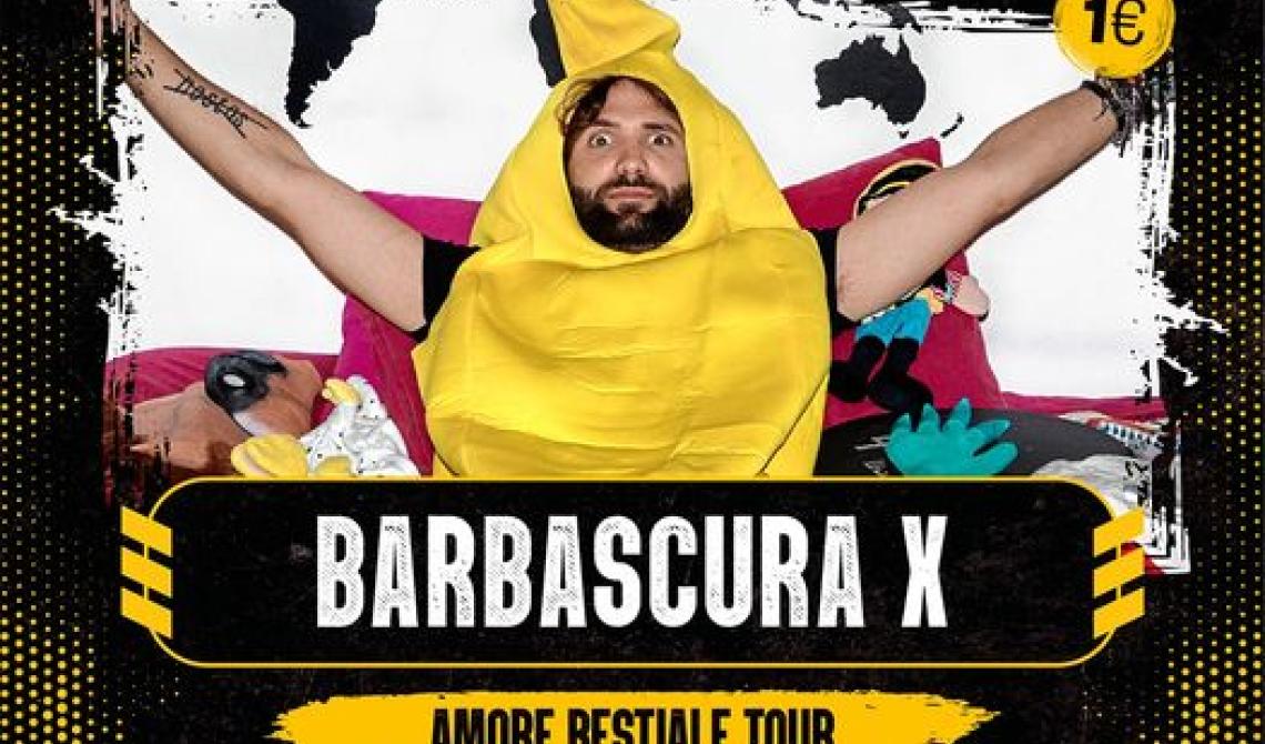 Barbascura x in Amore bestiale allo Sherwood festival