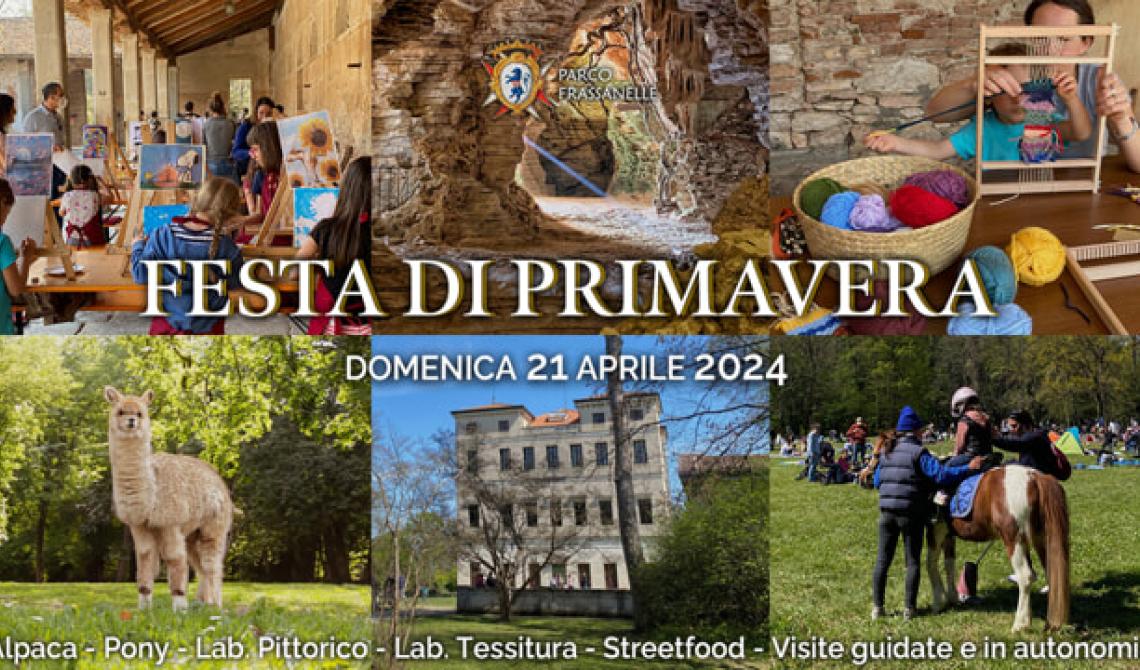 Festa di primavera - alpaca e pony al parco Frassanelle