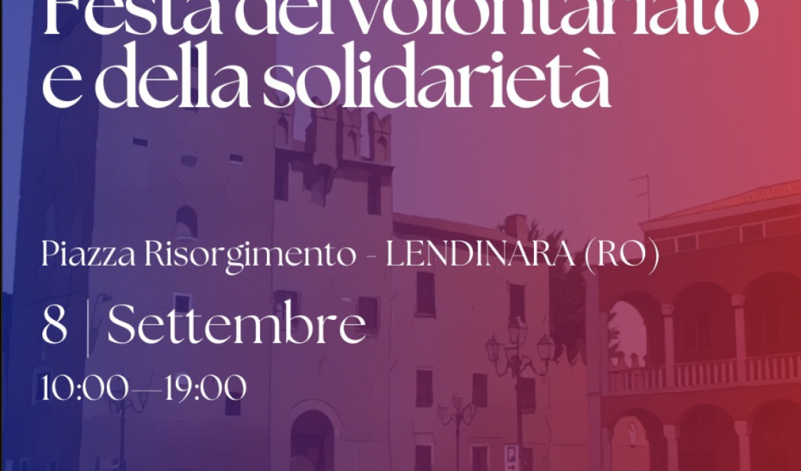 Festa del volontariato e della solidarietà