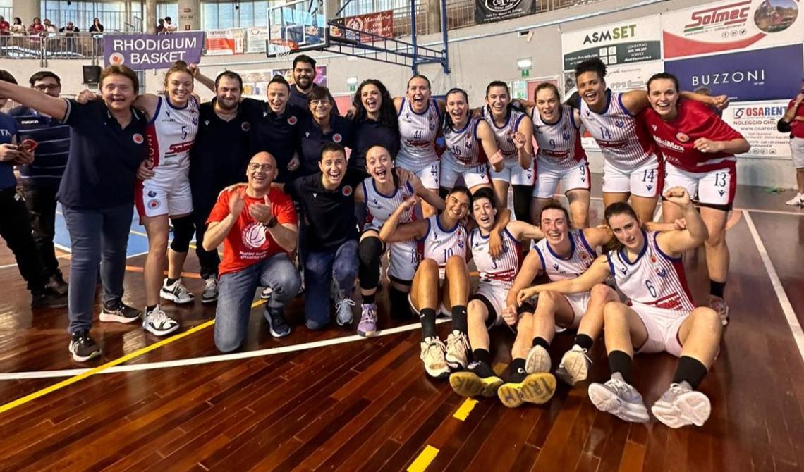 Solmec Rhodigium Basket pronta a partire