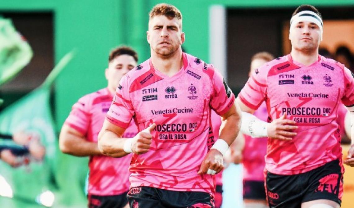 Benetton Rugby: Le Maglie Rosa dei Leoni per Combattere la Violenza di Genere