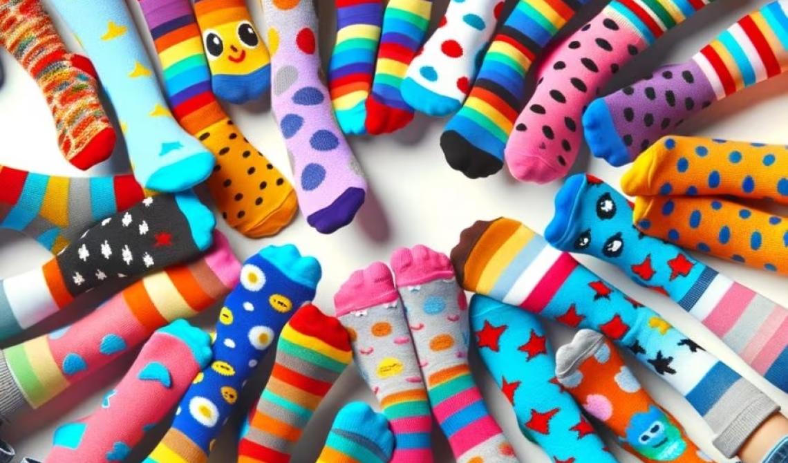 La giornata dei calzini spaiati: un messaggio di inclusione e unicità!