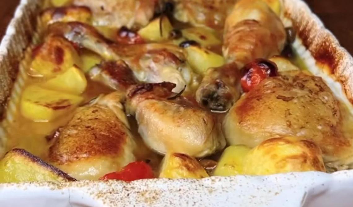 Pollo al forno