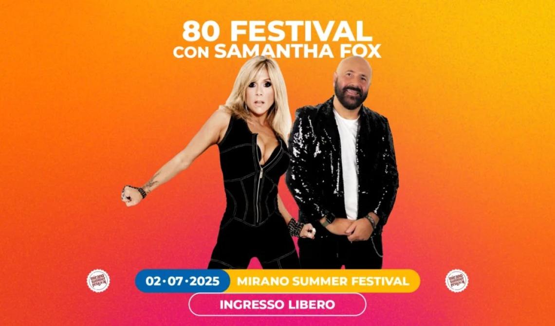 Mirano Summer Festival - Samantha Fox