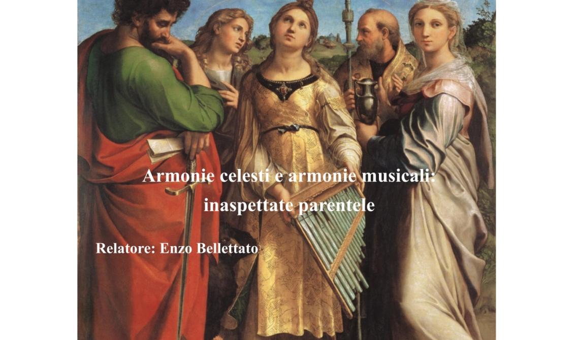 Armonie celesti e armonie musicali: inaspettate parentele