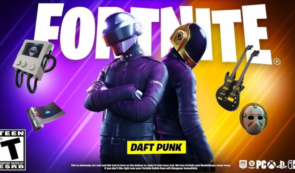 Daft Punk Experience: il duo francese torna… su Fortnite