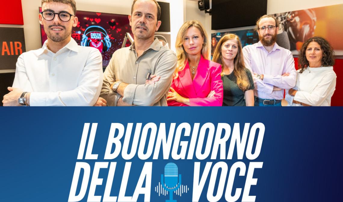Il buongiorno “on air” della Voce