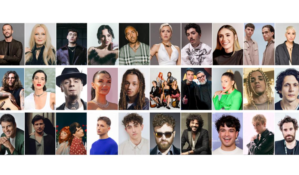 Sanremo 2026: svelati i titoli delle 30 canzoni in gara