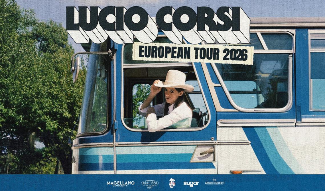 Lucio Corsi annuncia il suo primo tour europeo