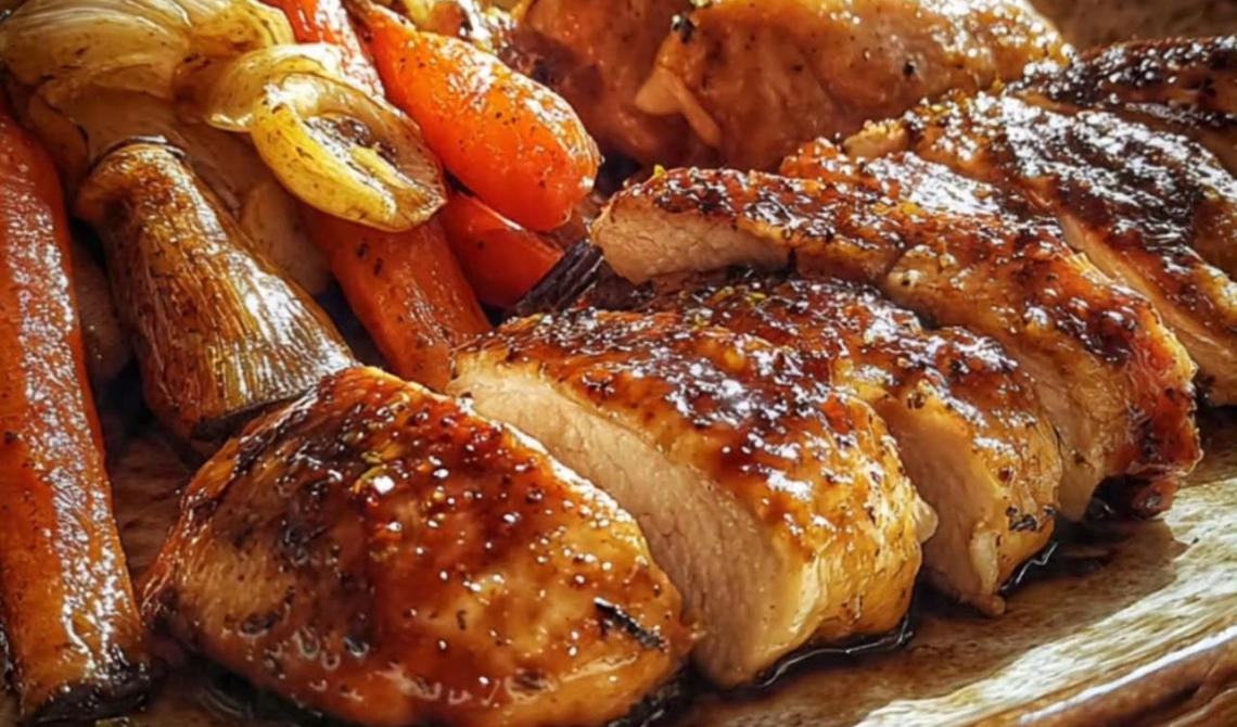 FILETTO DI MAIALE SENAPE E MIELE