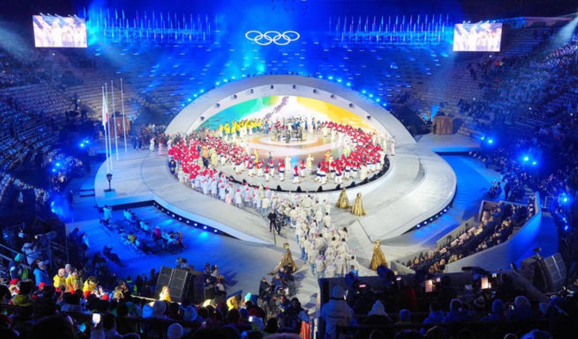 All'Arena di Verona si chiudono i Giochi Olimpici invernali