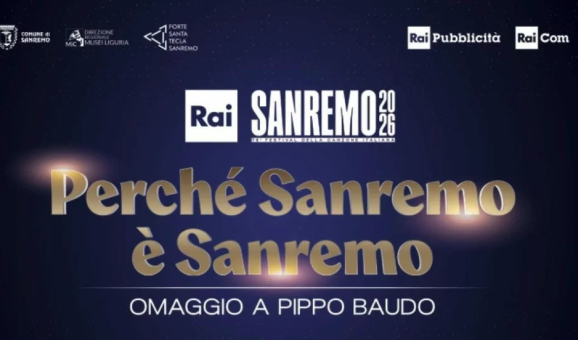  &ldquo;Perch&eacute; Sanremo &egrave; Sanremo&rdquo;: la mostra che omaggia Pippo Baudo