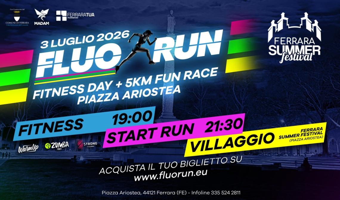 Ferrara Summer Festival - Fluo Run