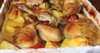 Pollo al forno