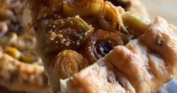 Torta salata con i porri