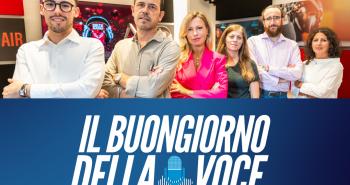 Il buongiorno &ldquo;on air&rdquo; della Voce