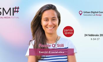 Social media festival - incontro con Tiziana Montalbano