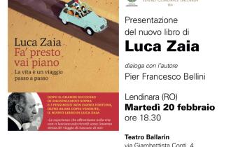 Presentazione del libro “Fa’ presto, vai piano” di Luca Zaia