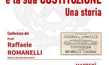Conferenza "L'Italia e la sua costituzione. Una Storia" con Raffaele Romanelli