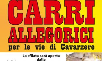Carnevale: sfilata dei carri allegorici a Cavarzere