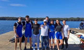  Esordio dei canoisti polesani ai Campionati italiani di canoa fondo a Sabaudia