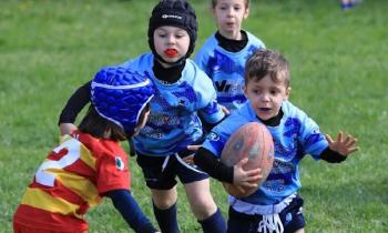 Una domenica di festa per i bimbi del rugby polesano