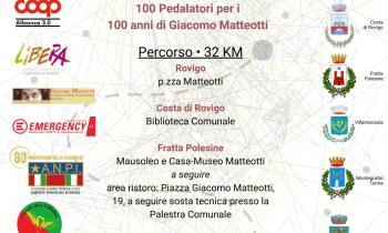 In bici sulle strade di Giacomo Matteotti