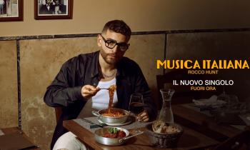 Rocco Hunt e il suo nuovo singolo "Musica Italiana" 