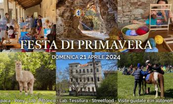 Festa di primavera - alpaca e pony al parco Frassanelle
