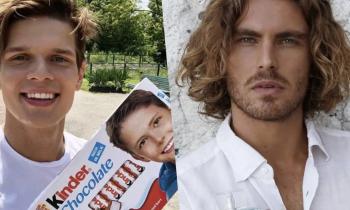 Il vero volto del bambino della Kinder