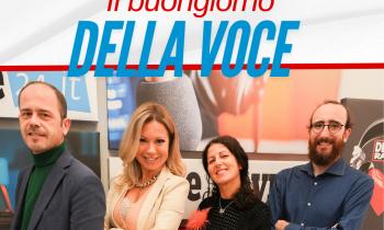 Il buongiorno “on air” della Voce