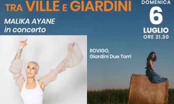 Tra ville e giardini - Malika Ayane in concerto